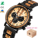 Montre De Luxe En Bois Pour Hommes