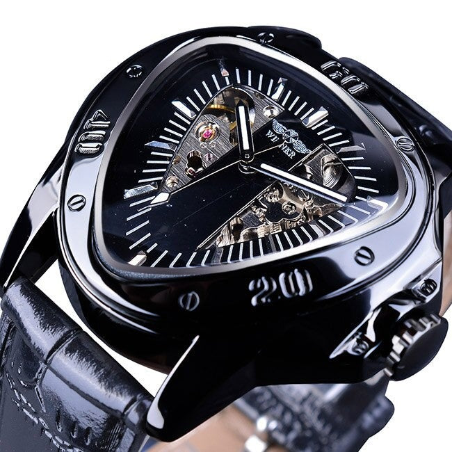 Montre Mécanique Triangle Skeleton