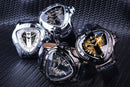 Montre Mécanique Triangle Skeleton
