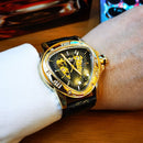 Montre Mécanique Triangle Skeleton