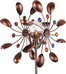 Moulin À Vent À Boule De Verre À Énergie Solaire