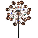 Moulin À Vent À Boule De Verre À Énergie Solaire