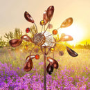 Moulin À Vent À Boule De Verre À Énergie Solaire