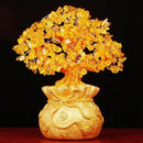Ornement En Pierre Précieuse Citrine Money Tree