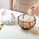 Panier De Rangement Des Œufs En Céramique