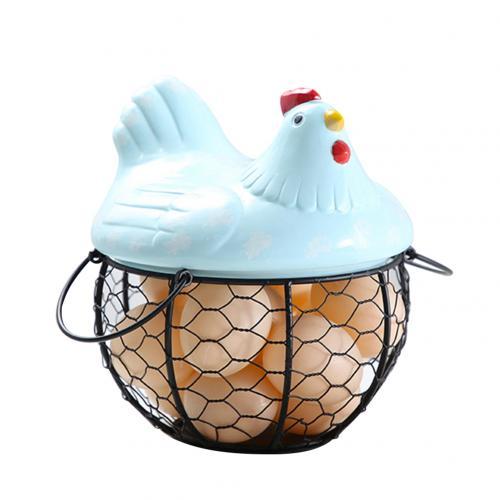 Panier De Rangement Des Œufs En Céramique