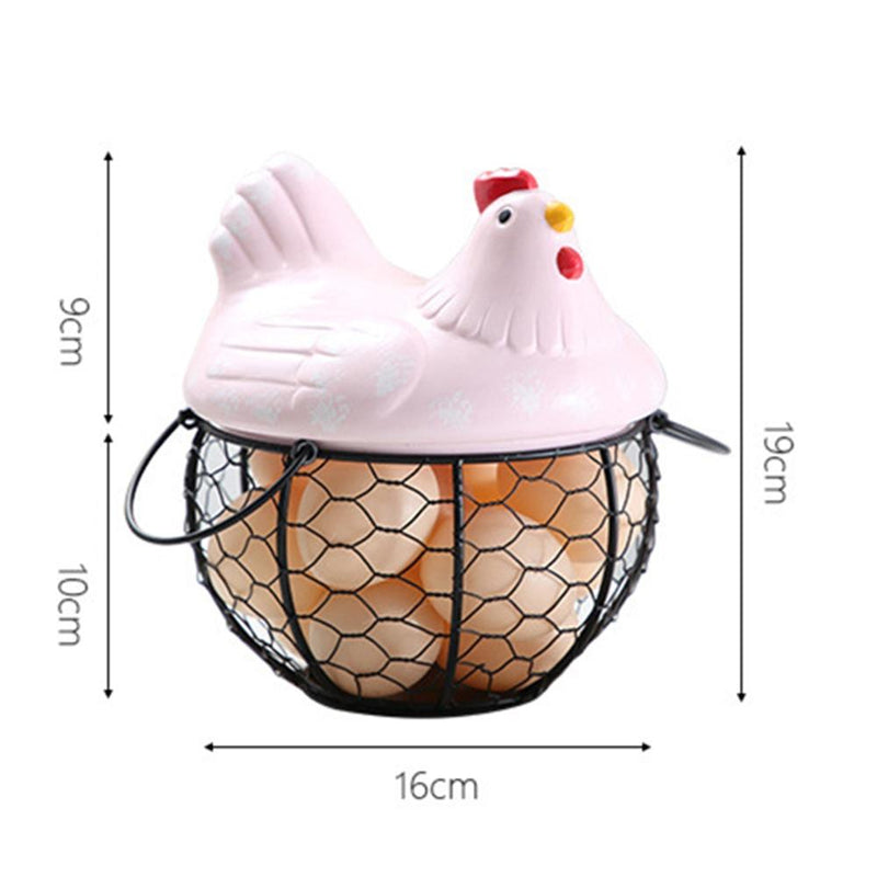 Panier De Rangement Des Œufs En Céramique
