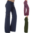 Pantalon Cargo Bootleg Pour Femmes
