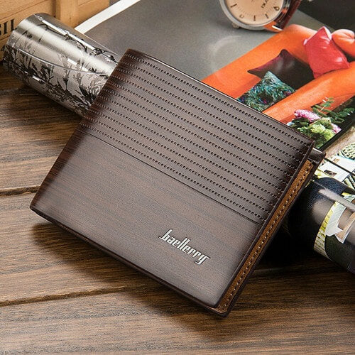 Portefeuille Occasionnel En Cuir Pu Pour Hommes