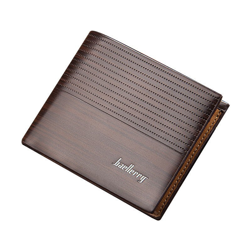 Portefeuille Occasionnel En Cuir Pu Pour Hommes