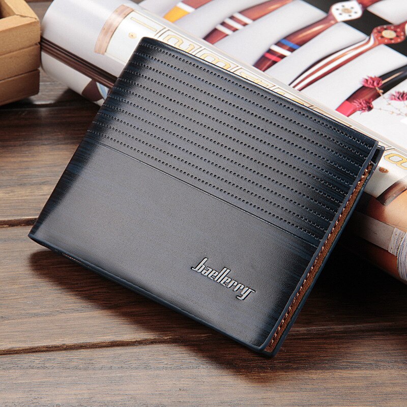 Portefeuille Occasionnel En Cuir Pu Pour Hommes