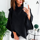 Pull À Col Roulé Asymétrique