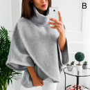 Pull À Col Roulé Asymétrique