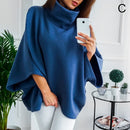 Pull À Col Roulé Asymétrique