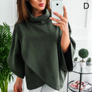 Pull À Col Roulé Asymétrique