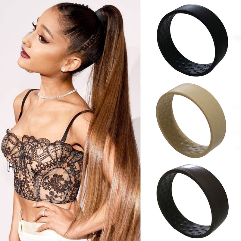 Queue De Cheval Élastique En Silicone