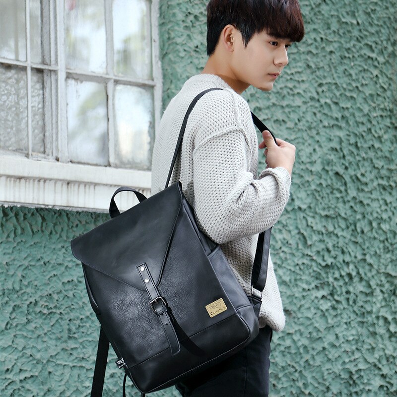 Sac À Dos Vintage En Faux Cuir
