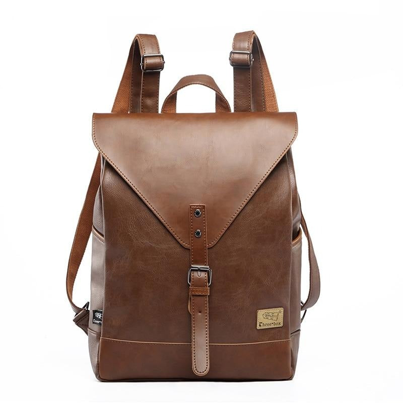 Sac À Dos Vintage En Faux Cuir