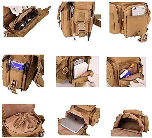 Sac À Pattes Tactiques Pour Hommes