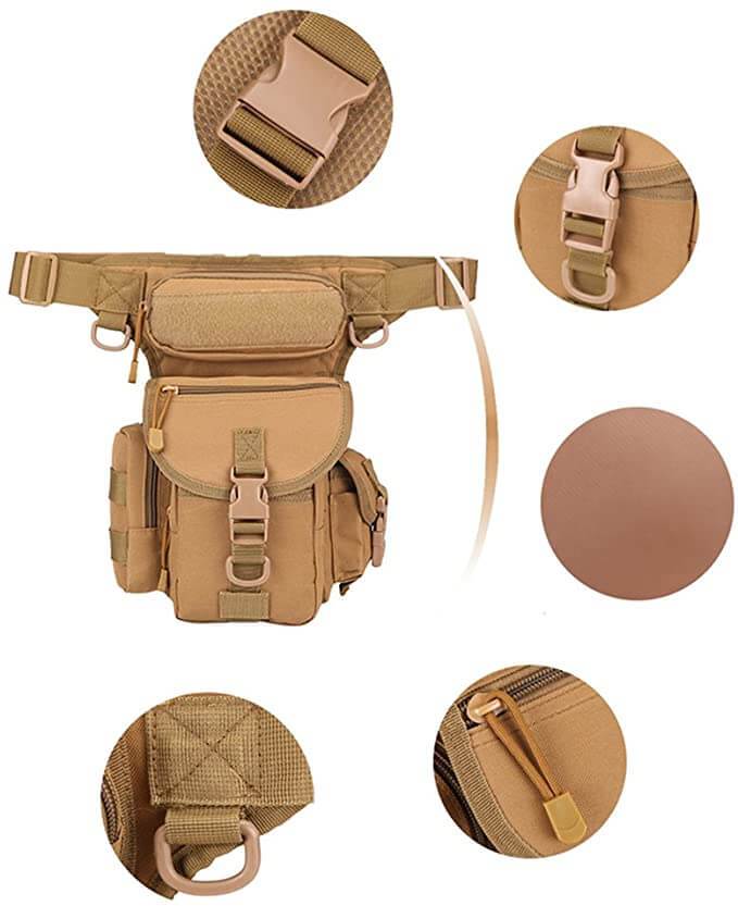 Sac À Pattes Tactiques Pour Hommes