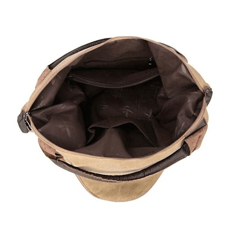 Sac De Toile À Grande Poche
