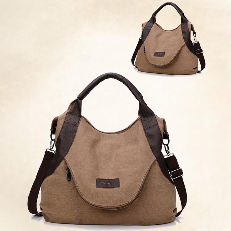 Sac De Toile À Grande Poche