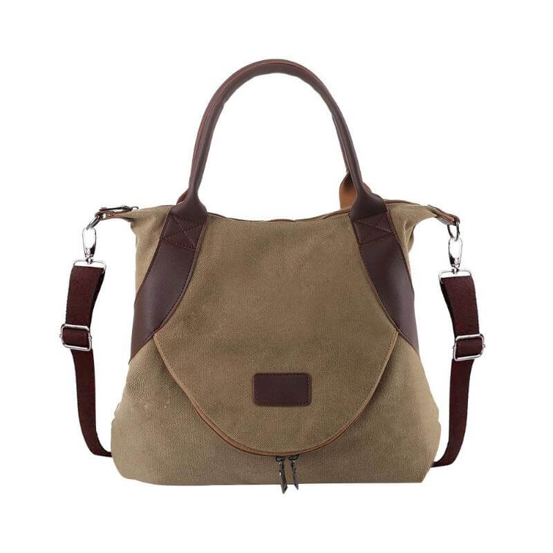 Sac De Toile À Grande Poche