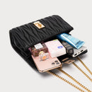 Sac En Cuir Géométrique Pour Femmes