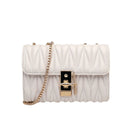 Sac En Cuir Géométrique Pour Femmes