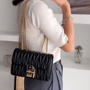 Sac En Cuir Géométrique Pour Femmes