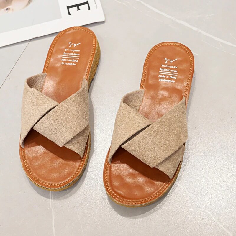 Sandales À Bandes Kris-Kras