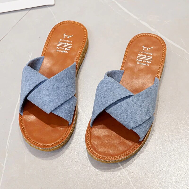 Sandales À Bandes Kris-Kras