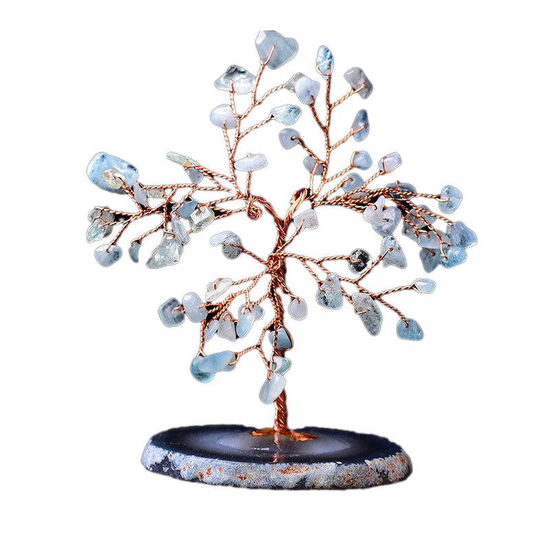 Sculpture De Bureau Arbre De Vie En Cristal