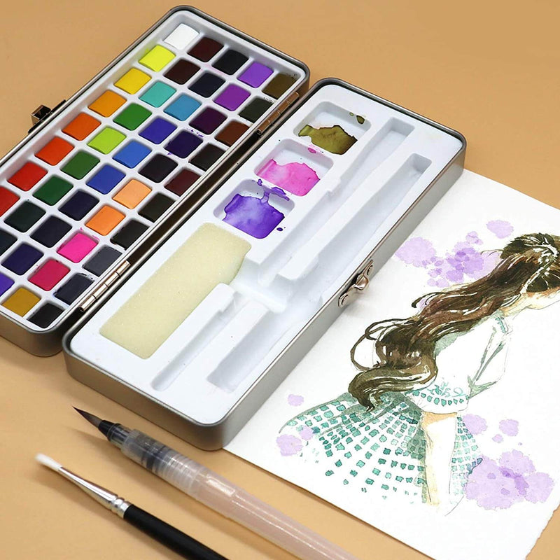 Set D'Aquarelle Portable