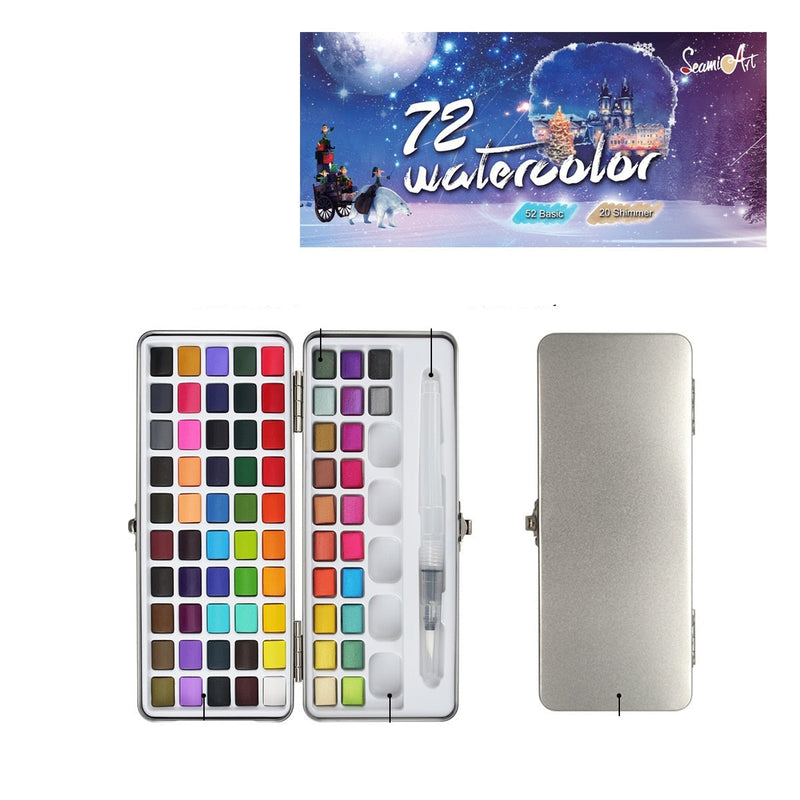 Set D'Aquarelle Portable