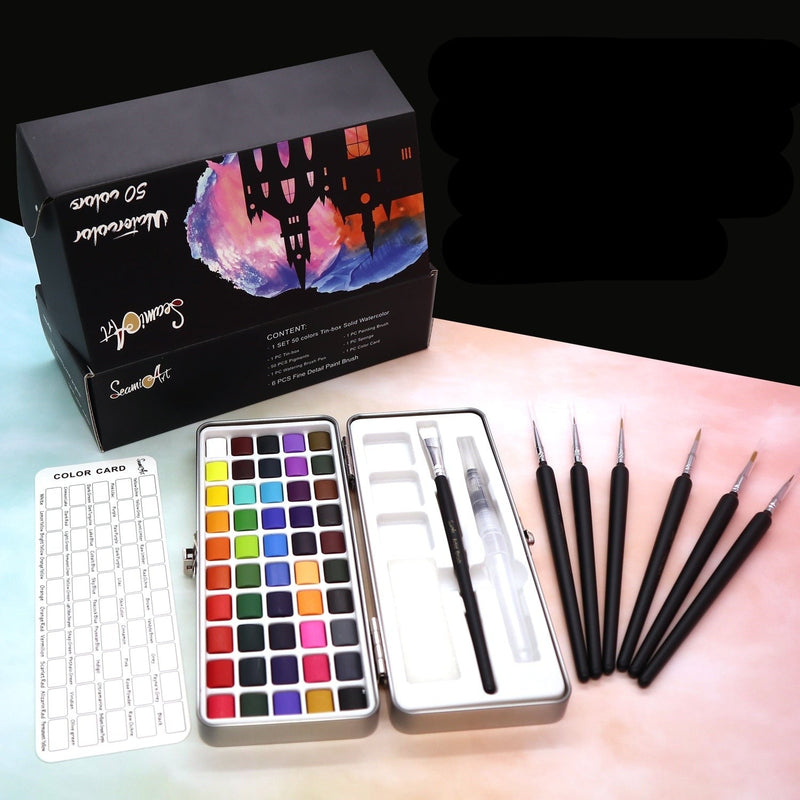 Set D'Aquarelle Portable