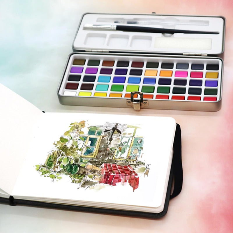 Set D'Aquarelle Portable