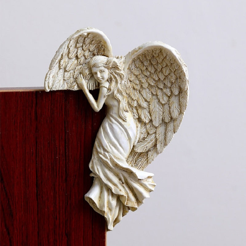 Statue D'Angle Avec Cadre Sweet Angel