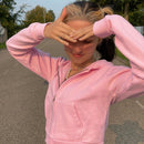 Sweat À Capuche Zippé Extra Mince