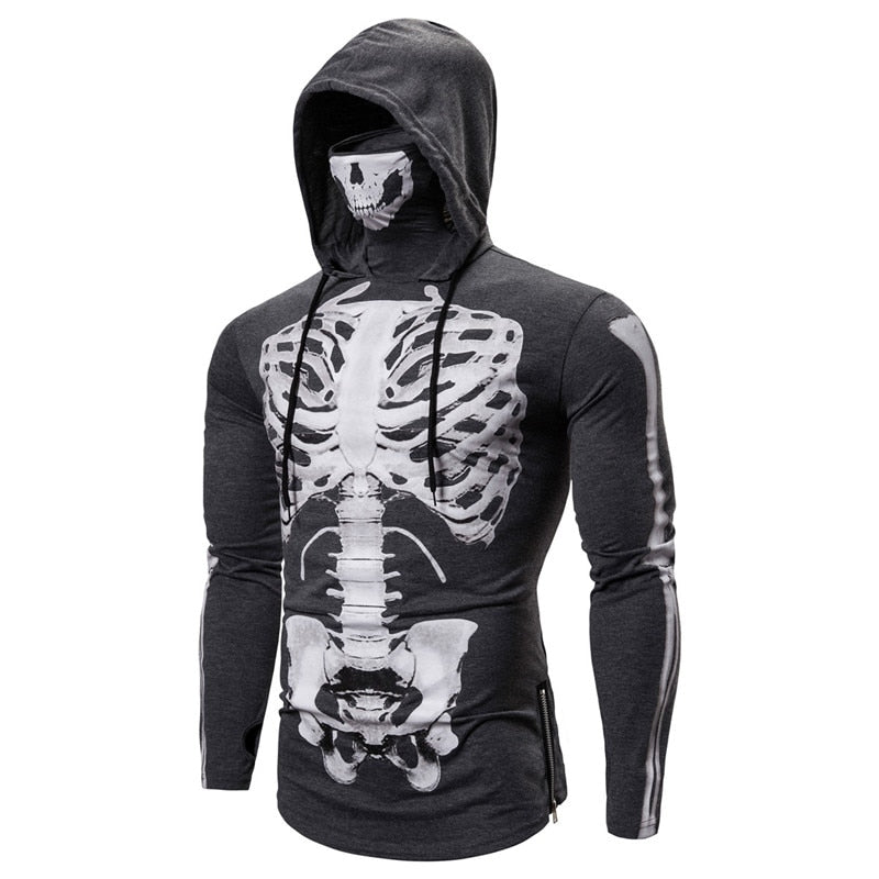 Sweats À Capuche Masque De Crâne Pour Hommes
