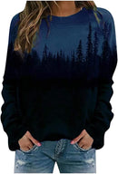 Sweatshirts Pullover Imprimés De Mountain