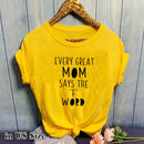 T-Shirt "Chaque Grande Maman Dit Le Mot F