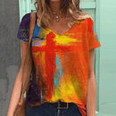 T-Shirts Graphiques Vintage Cross