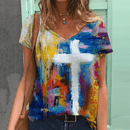 T-Shirts Graphiques Vintage Cross