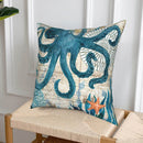 Taies D'Oreiller Imprimées Sur Le Thème De L'Océan