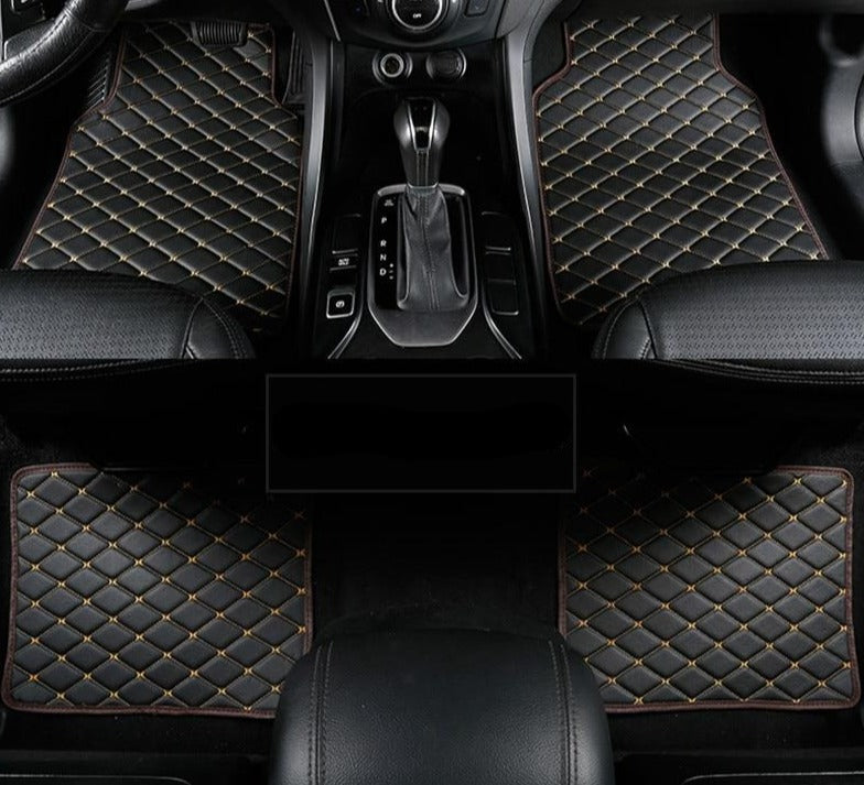 Tapis De Sol Universel En Cuir Pour Voiture