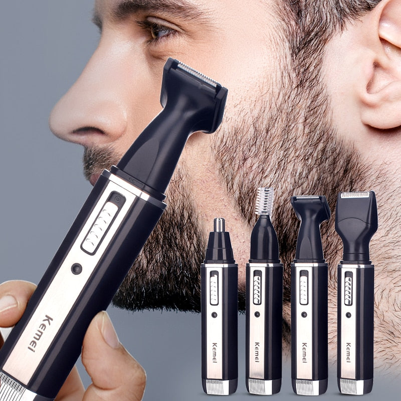 Tondeuse À Cheveux Électrique Rechargeable 4 En 1
