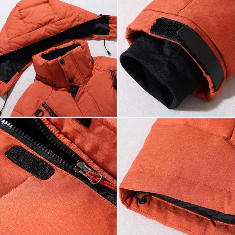Veste À Capuche Épaisse Et Chaude