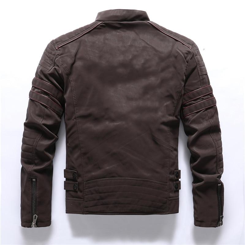 Veste De Moto À Col Montant De Haute Qualité
