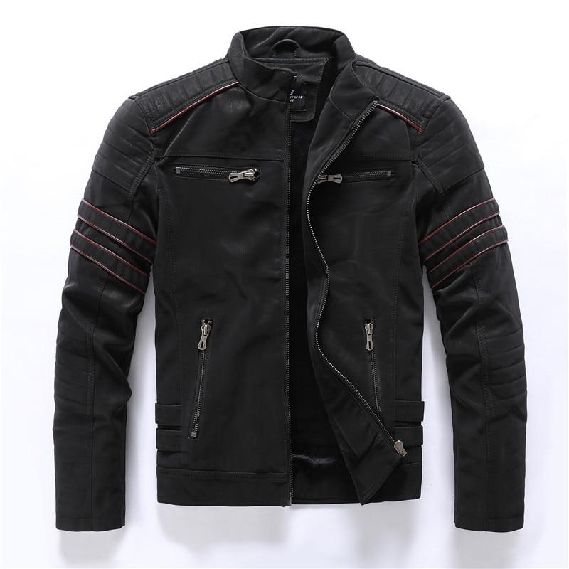 Veste De Moto À Col Montant De Haute Qualité